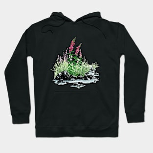 October 11th birthday flower Hoodie